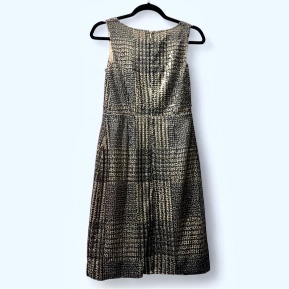 NWT Tory Burch Sequin Plaid Shift Dress - Picture 2 of 4